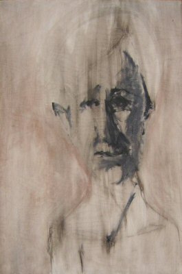 self portrait (blue)