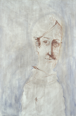 self portrait (blue)